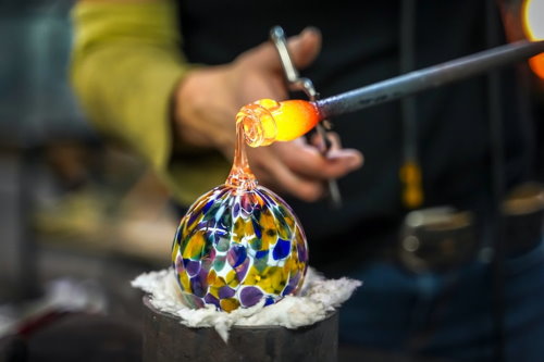 Watch Glass Blowing Artists in Action